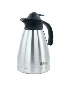Mr. Coffee Olympia 1 Quart Insulated Stainless Steel Thermal Coffee Pot