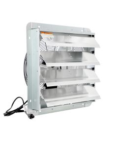 Vie Air 18 Inch Shutter Exhaust Fan with Power Cord